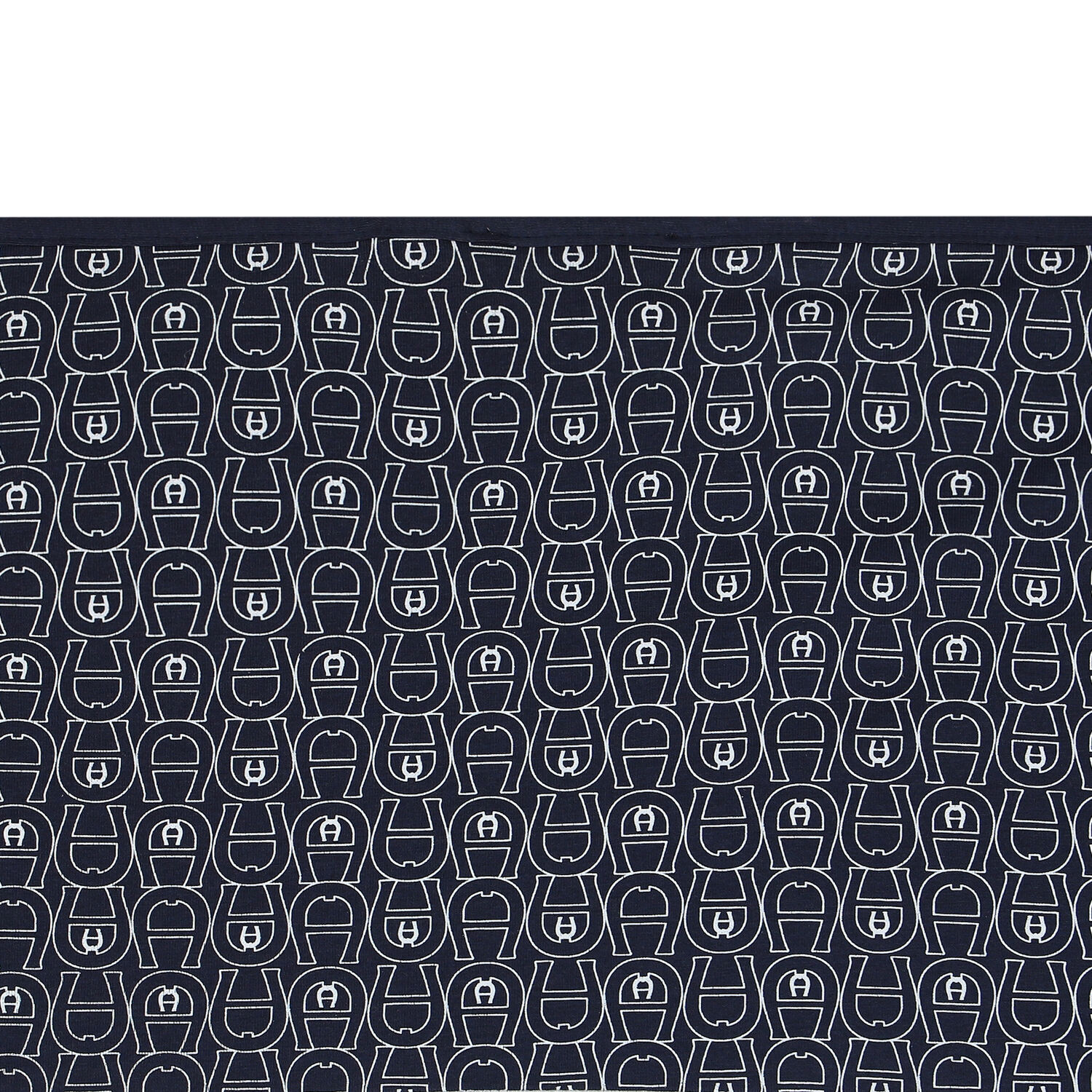 Baby Boys White & Navy Logo Blanket, 1, hi-res